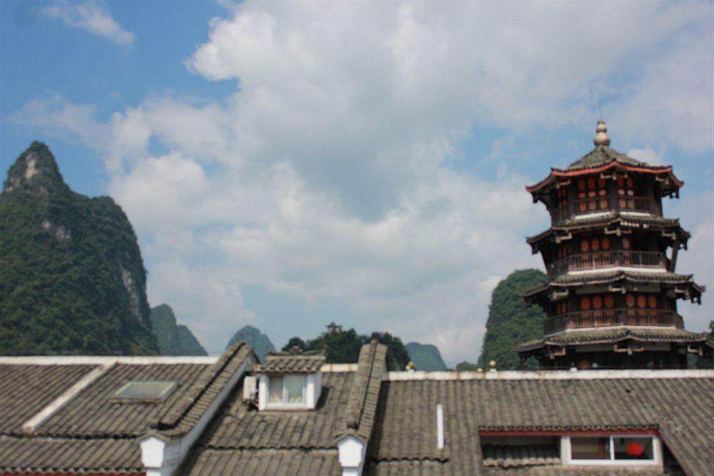 Bamboo House Resort Yangshuo Eksteriør billede