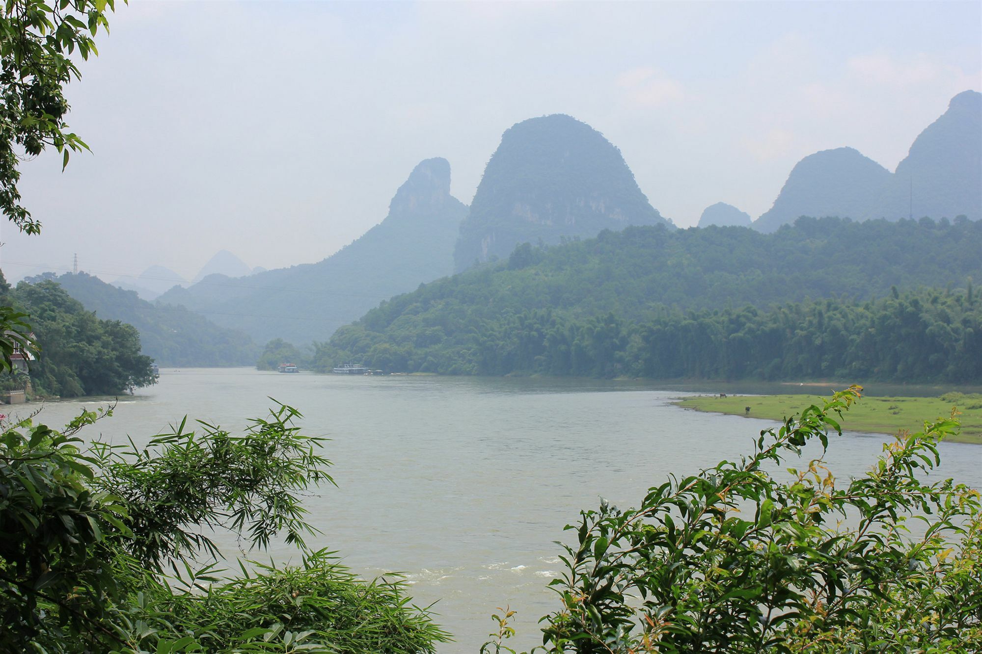 Bamboo House Resort Yangshuo Eksteriør billede